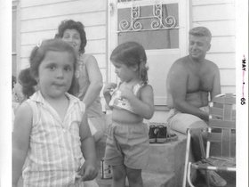 1964 Summer (taken) Joanne, Tom, Mary Margaret, Zann.jpg